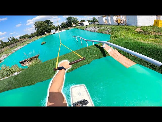 WAKEBOARDING IN PUDDLES