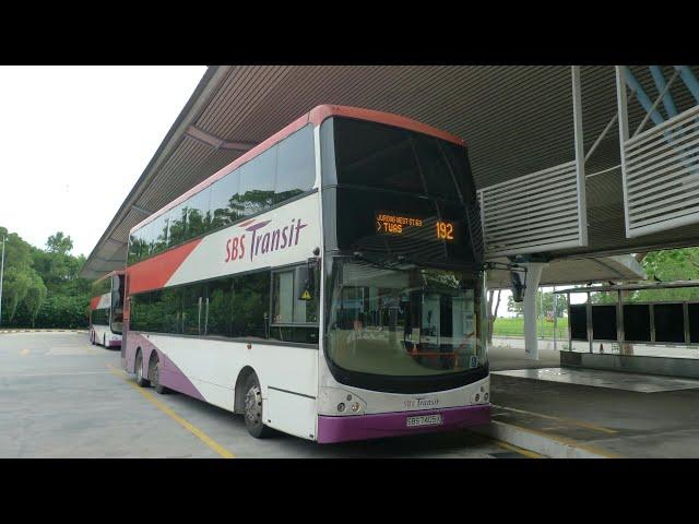 SBS Transit Bus Service 192, SBS7405X (Full Trip) (Direction 1)