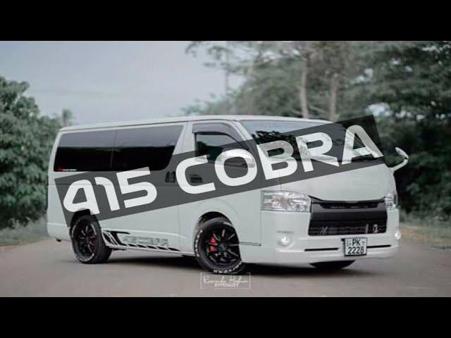 TOYOTA TRH DARK PRIME VAN SRILANKA | 415 COBRA MODIFIED KDH