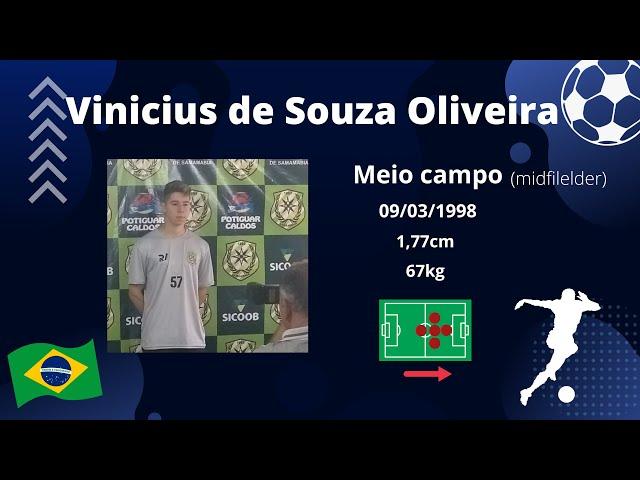 Vinicius de Souza Oliveira. Highlights