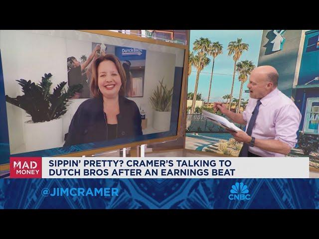 Dutch Bros. CEO Christine Barone sits down with Jim Cramer