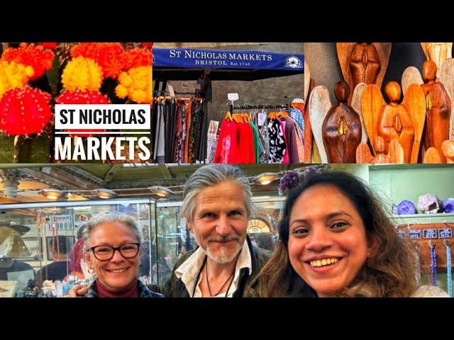 ST. NICHOLAS MARKETS BRISTOL | Exploring Bristol City #Choppzz #market  #bristolcity #stnicholas