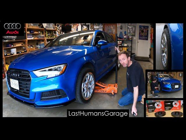 2018 Audi S3: Episode 153: Installing 10mm Front Wheel Spacers