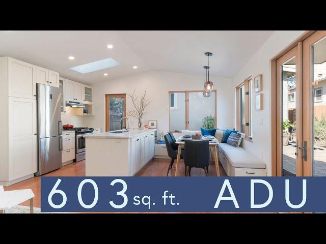 603 sq ft 1 bed/1bath Accessory Dwelling Unit - Addison (ADU Floor Plan)