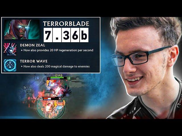 What does Miracle- 7.36b TERRORBLADE look like ?