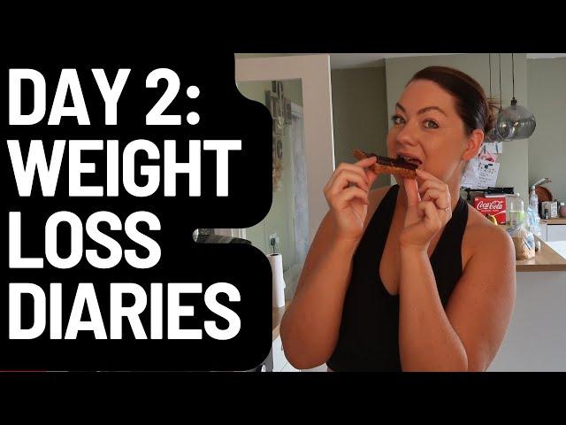 DAY 2: WEIGHT LOSS DIARIES // WHAT I EAT IN A DAY TO LOSE WEIGHT