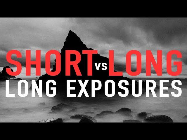 SHORT vs LONG LONG EXPOSURE PHOTOGRAPHY | TUTORIAL