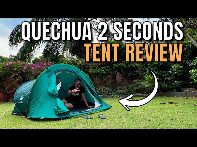 Quechua 2 Seconds Pop Up Tent (TESTS & REVIEW!)