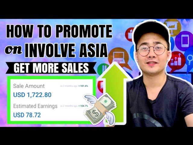 How to PROMOTE on INVOLVE ASIA and EARN more SALES commission | Affiliate Marketing Tutorial