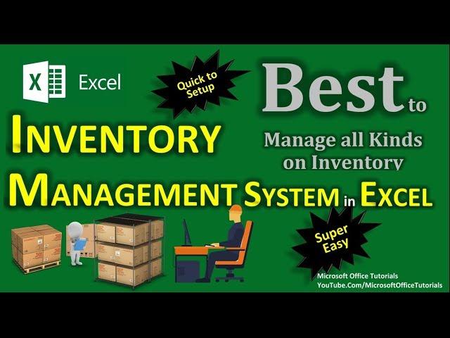 Inventory Management | Excel Inventory Management (Super Easy)