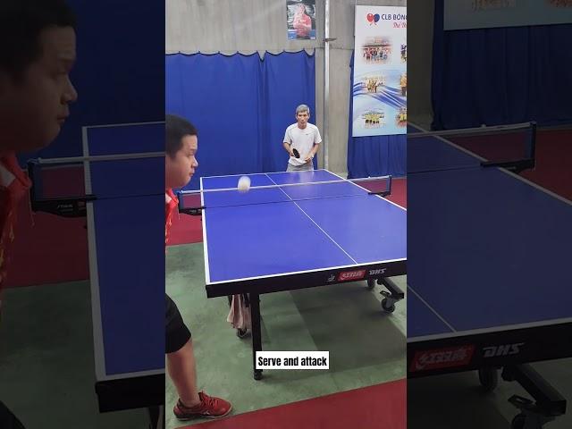 Serve and Attack #tabletennis #serve #pingpong