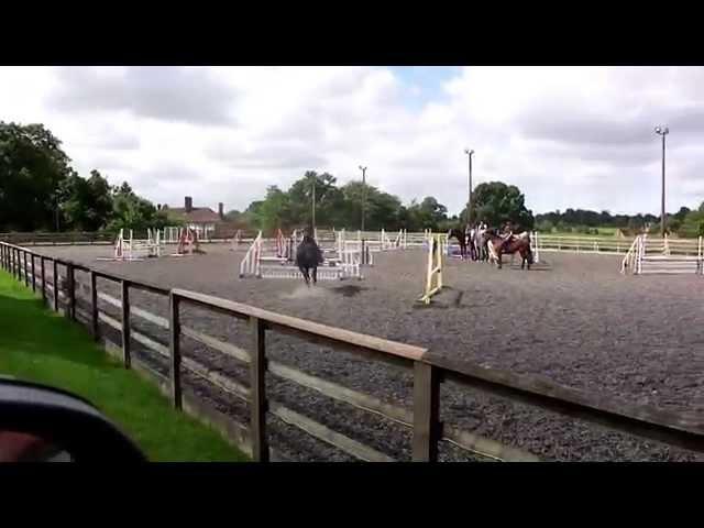 Riding Camp (Day 2) Jump lesson at Snowball Farm Equestrian Centre - Sophie and Murphy