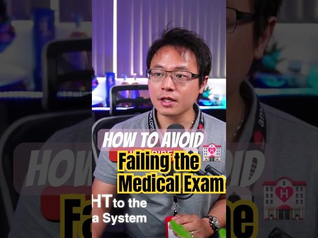 How may you FAIL the visa medical examination???? #studentvisa #workvisa