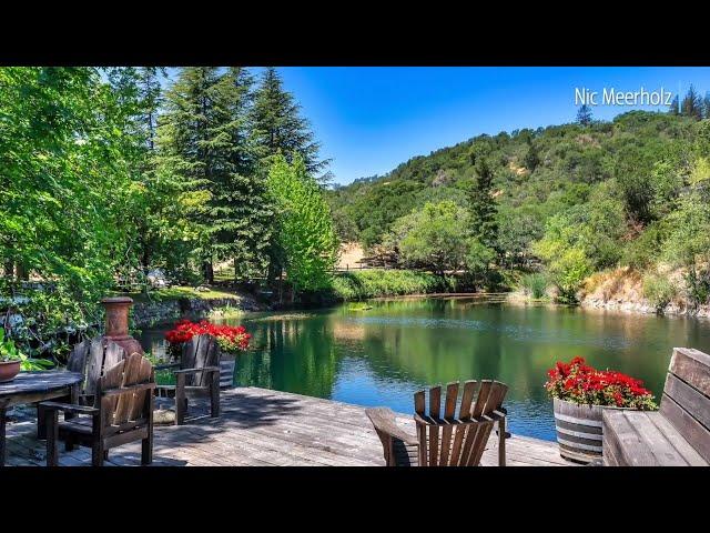 Take A Tour Of Sonoma, California Vineyard Estate With Hand-chiseled Stone House For Sale