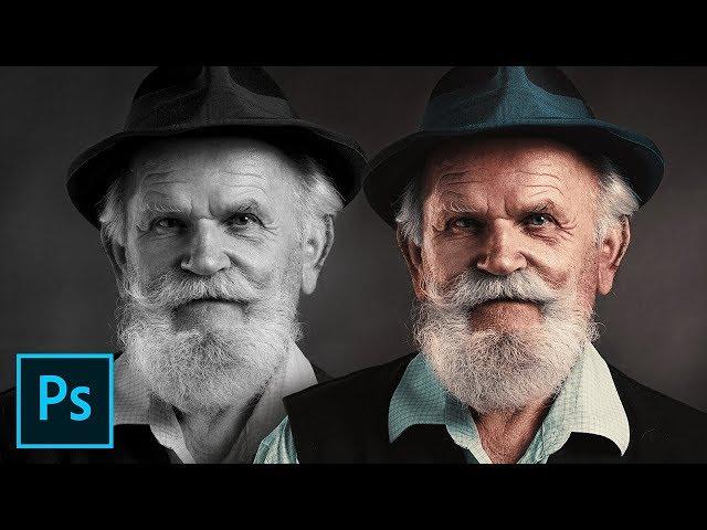 Colorize Black and White with Realism in Photoshop