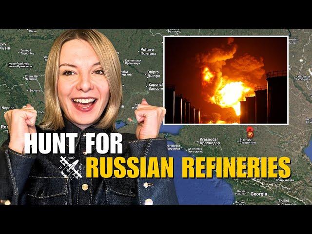 RUSSIAN REFINERIES HUNT: STAVROPOL, BASHKORTOSTAN, ASTRAKHAN, CHECHNYA Vlog 852: War in Ukraine