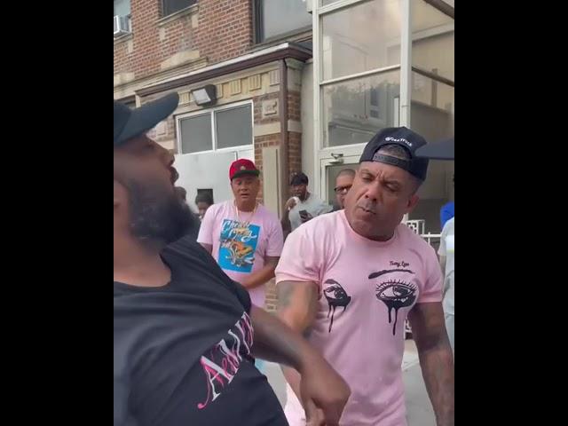 Queenzflip pulls up on Benzino in the Bronx