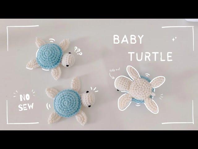 Crochet turtle / NO SEW required #crochet #amigurumi