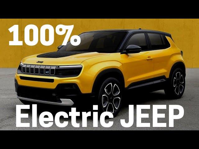 The FIRST ALL electric Jeep is coming in 2023!