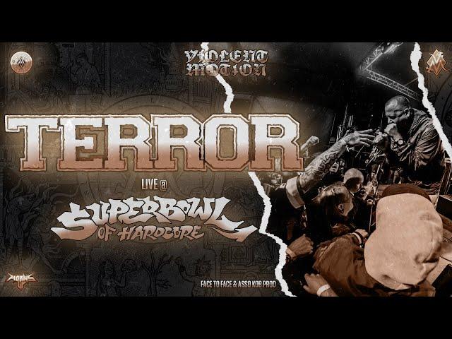 TERROR - LIVE @SUPERBOWL OF HARDCORE 2022 - RENNES - 4K - [FULL SET - MULTI CAM] 01/07/2022