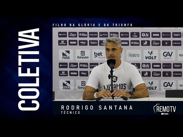 PÓS-JOGO: Coletiva com o técnico Rodrigo Santana