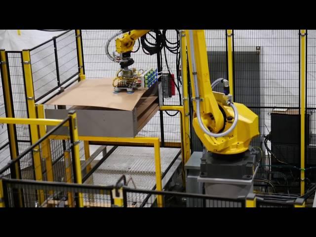 End-of-Line Robotic Case Packer & Palletizer - Schneider Packaging