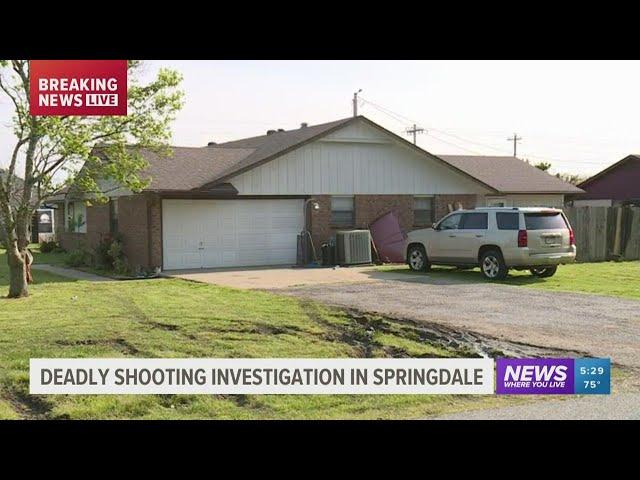 Police investigate deadly shooting in Springdale