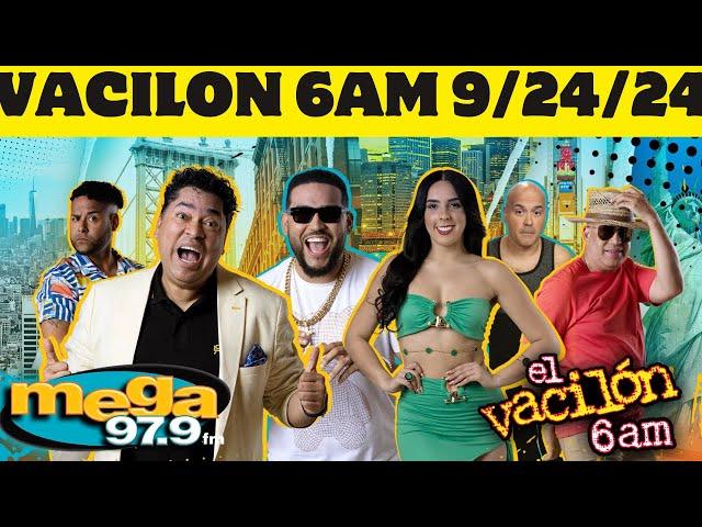 Mega 97.9 El Vacilón de la Mañana EN VIVO MARTES 09/24/24