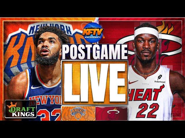 New York Knicks vs Miami Heat Post Game Show: Highlights, Analysis & Caller Reactions - EP 534