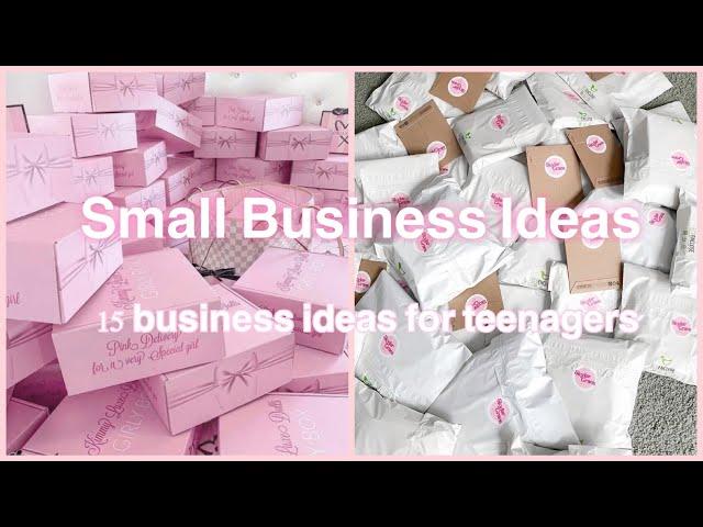 Small Business Ideas for Teenagers |15 small business ideas| 