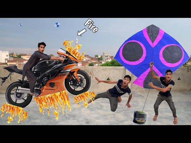 Kite & Nasir Havey Bike Fire  Abubaker | Kite Catch