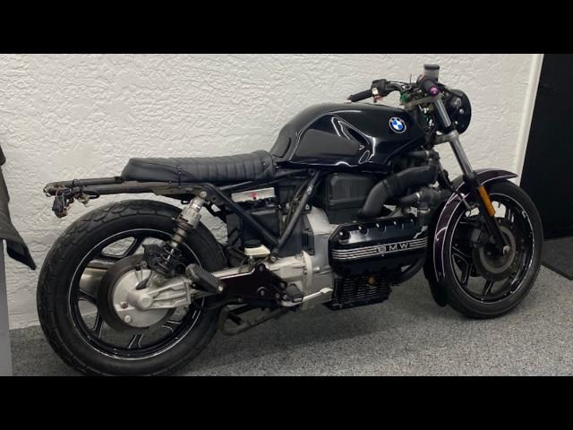 BMW K100 Cafe Racer Build Teardown - PART 1