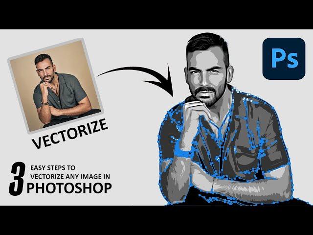 Try These 3 Easy Steps to Perfectly Vectorize Any Image in Photoshop