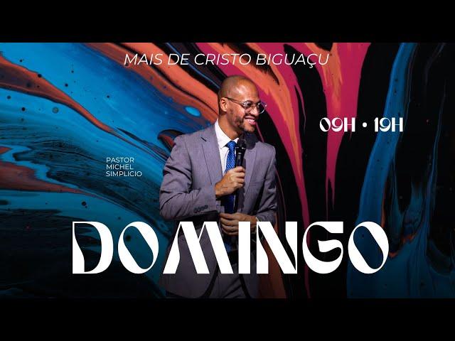 Culto Mais de Cristo Biguaçu - 20/10/2024 19:00