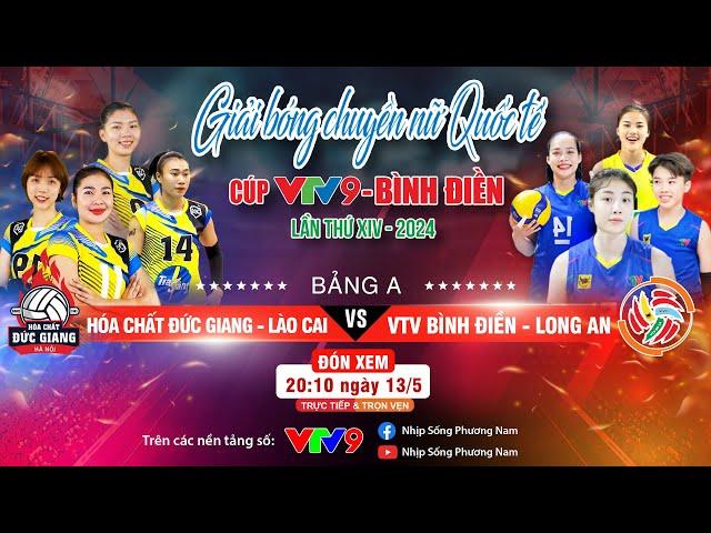 [LIVE] HCĐG Lào Cai - VTV Bình Điền Long An | Bóng chuyền nữ Quốc tế Cúp VTV9 Bình Điền 2024