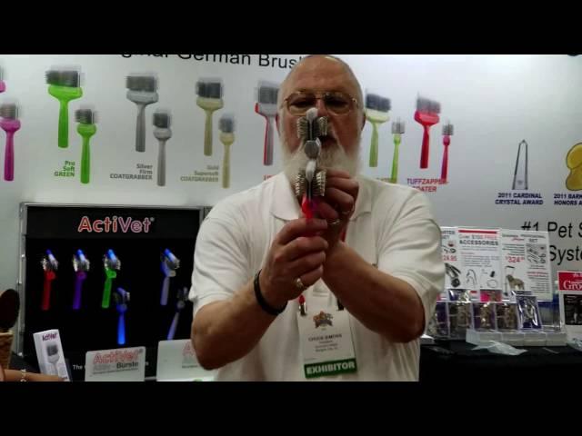 Chuck Simons Explains ActiVet Brushes