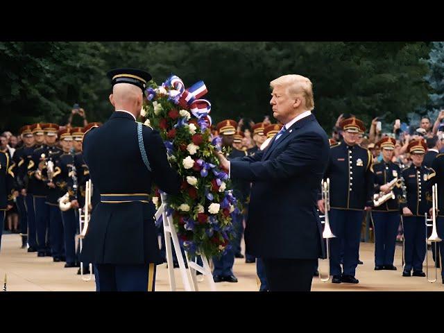 MR. RED WHITE AND BLUE - TRUMP MILITARY MUSIC VIDEO