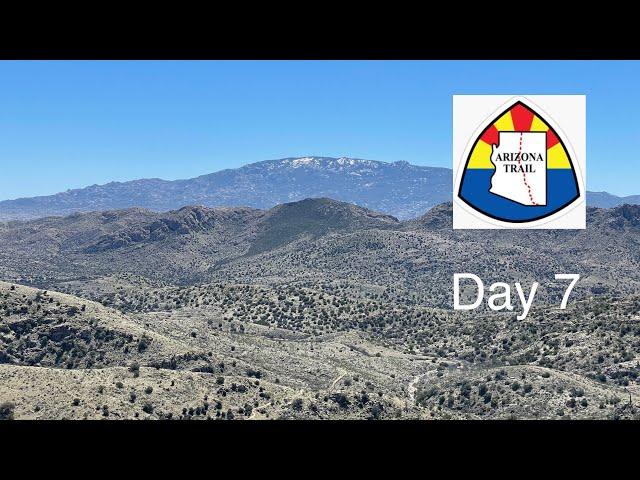 Summitting a GIANT! Mt Mica | Thru Hiking The Arizona Trail | Day 7