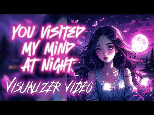 You Visited My Mind At Night - Chin Flow ( Visualizer Video )