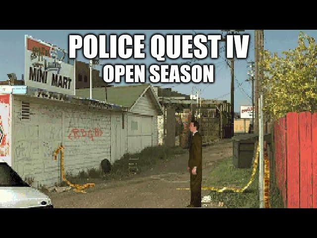 POLICE QUEST IV Adventure Game Gameplay Walkthrough - No Commentary Playthrough