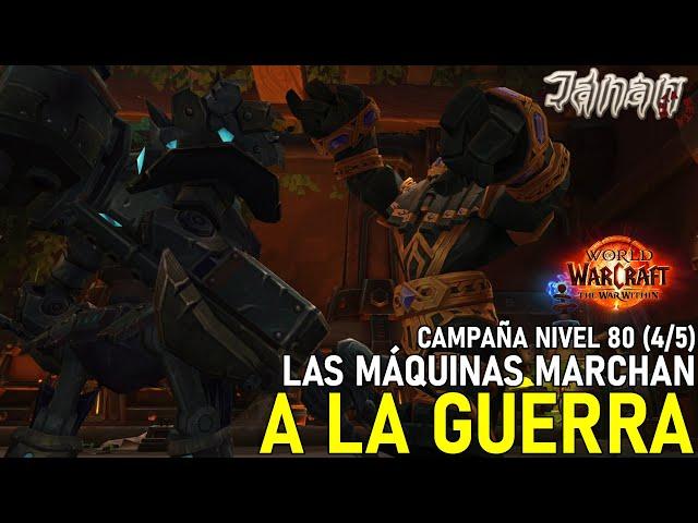 WoW The War Within |Campaña 4/5| Las máquinas marchan a la guerra