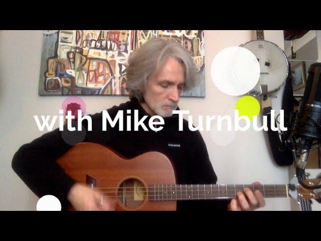 tenor guitar lessons in GDAD with Mike Turnbull - Double stops in G and other G chord shapes!