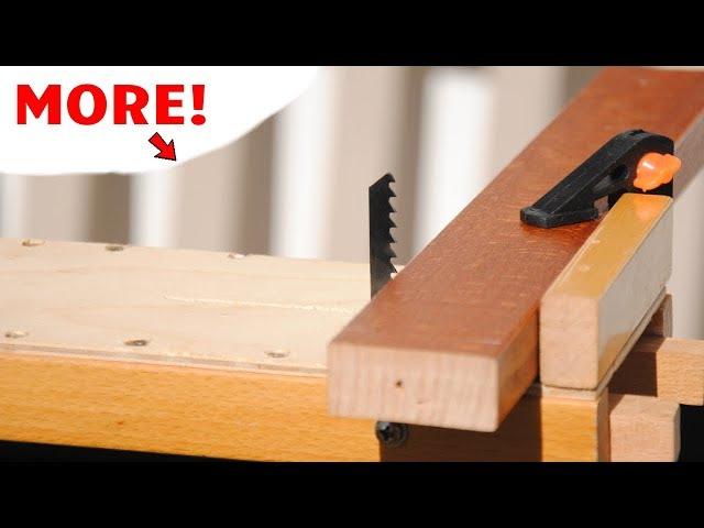 More Tips & Tricks for using the Homemade Jigsaw Crosscut Sled