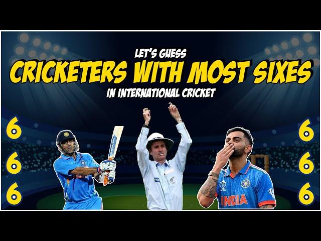 Most sixes in INTERNATIONAL cricket | Virat Kohli | Cricket Challenge | ICC T20 World Cup 2024