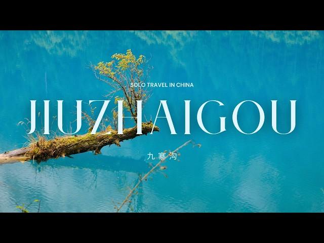 2 days in Jiuzhaigou 九寨沟: breathtaking lakes & waterfalls ️ | Solo travels in China