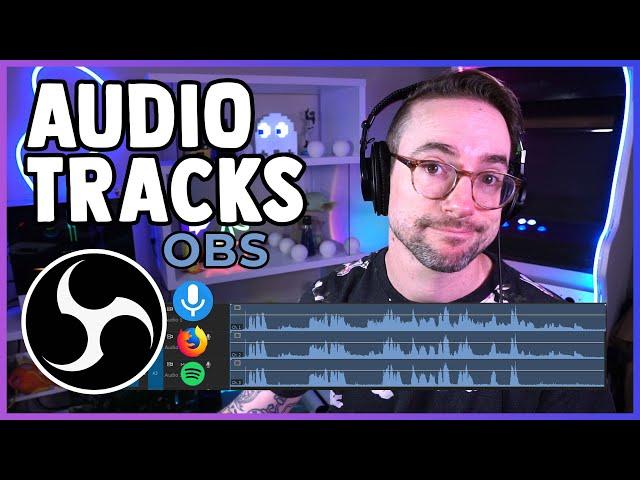 Audio Tracks in OBS | Set Up for Recording