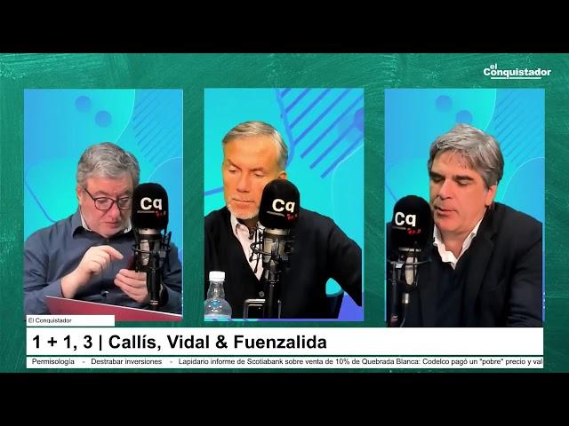 1 + 1 = 3 | Felipe Vidal, Axel Callís y Gonzalo Fuenzalida  27-09-2024