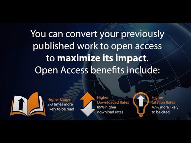 IGI Global's Retrospective Open Access Conversion Tutorial