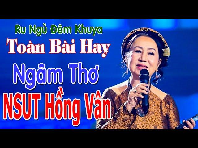 Ngâm Thơ Hồng VânChết Lặng Với Giọng Ngâm Bất TửTan Chảy Triệu Trái Tim Băng Giá