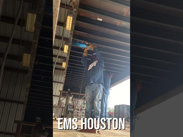 Our Shipping Container Modification shop  team at work #SHORT